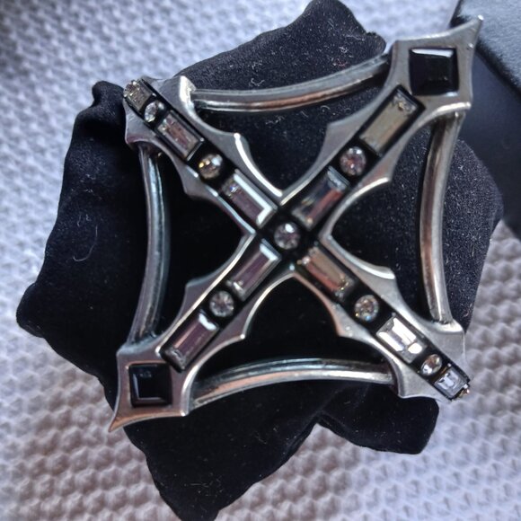 Alchemy Gothic Cross Bracelet Vampire Darkcore Halloween - Picture 7 of 8